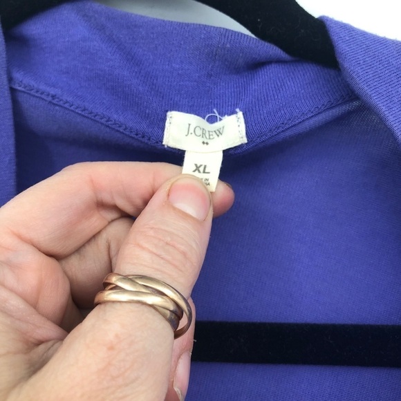 Jcrew women’s‎ purple cardigan size extra large - Picture 2 of 10